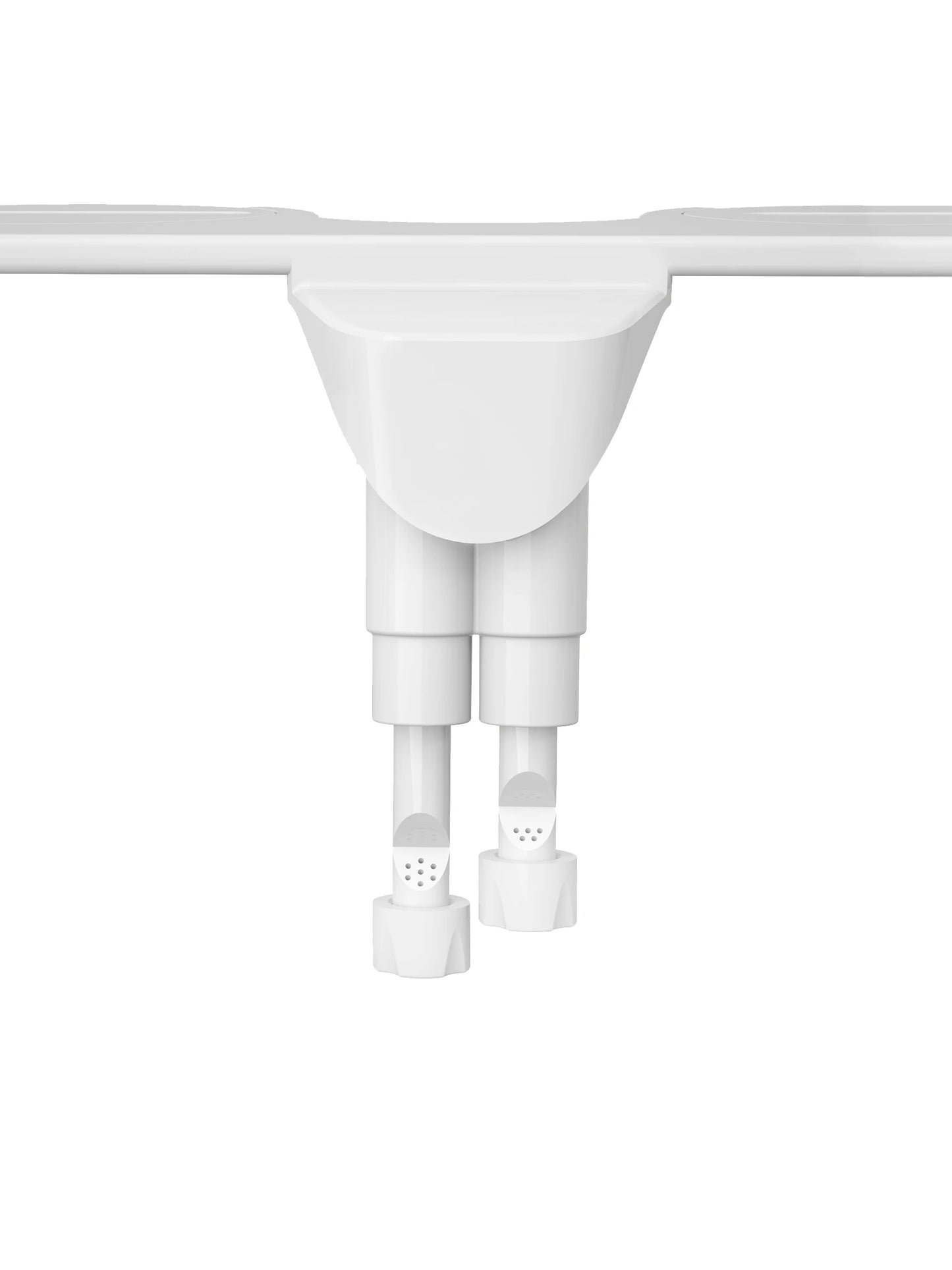 Non-Electric Home Bidet - Self Cleaning Dual Nozzle (Frontal and Rear Wash) Water Bidet Toilet Seat Attachment and Adjustable Water Pressure