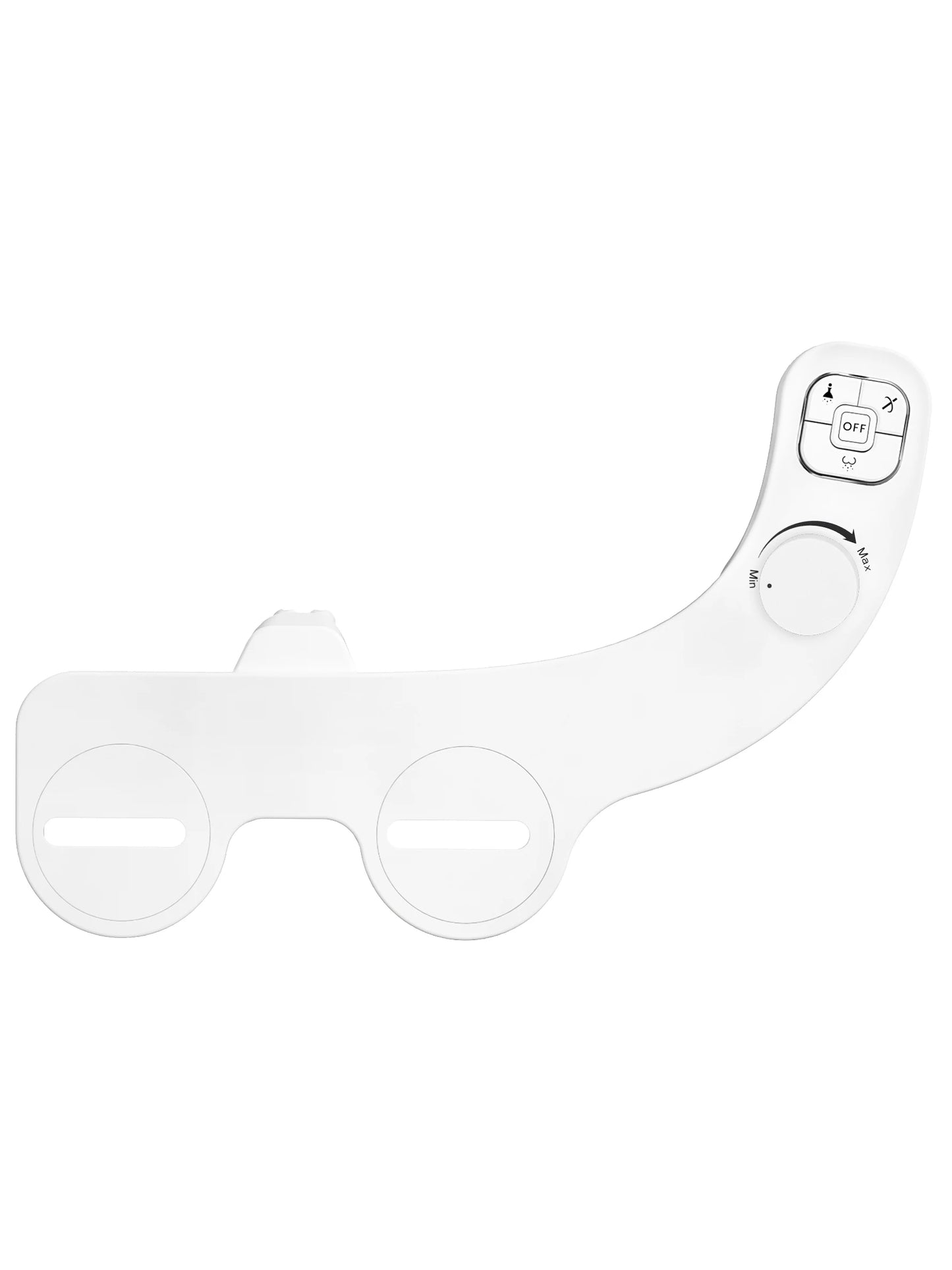 Non-Electric Home Bidet - Self Cleaning Dual Nozzle (Frontal and Rear Wash) Water Bidet Toilet Seat Attachment and Adjustable Water Pressure