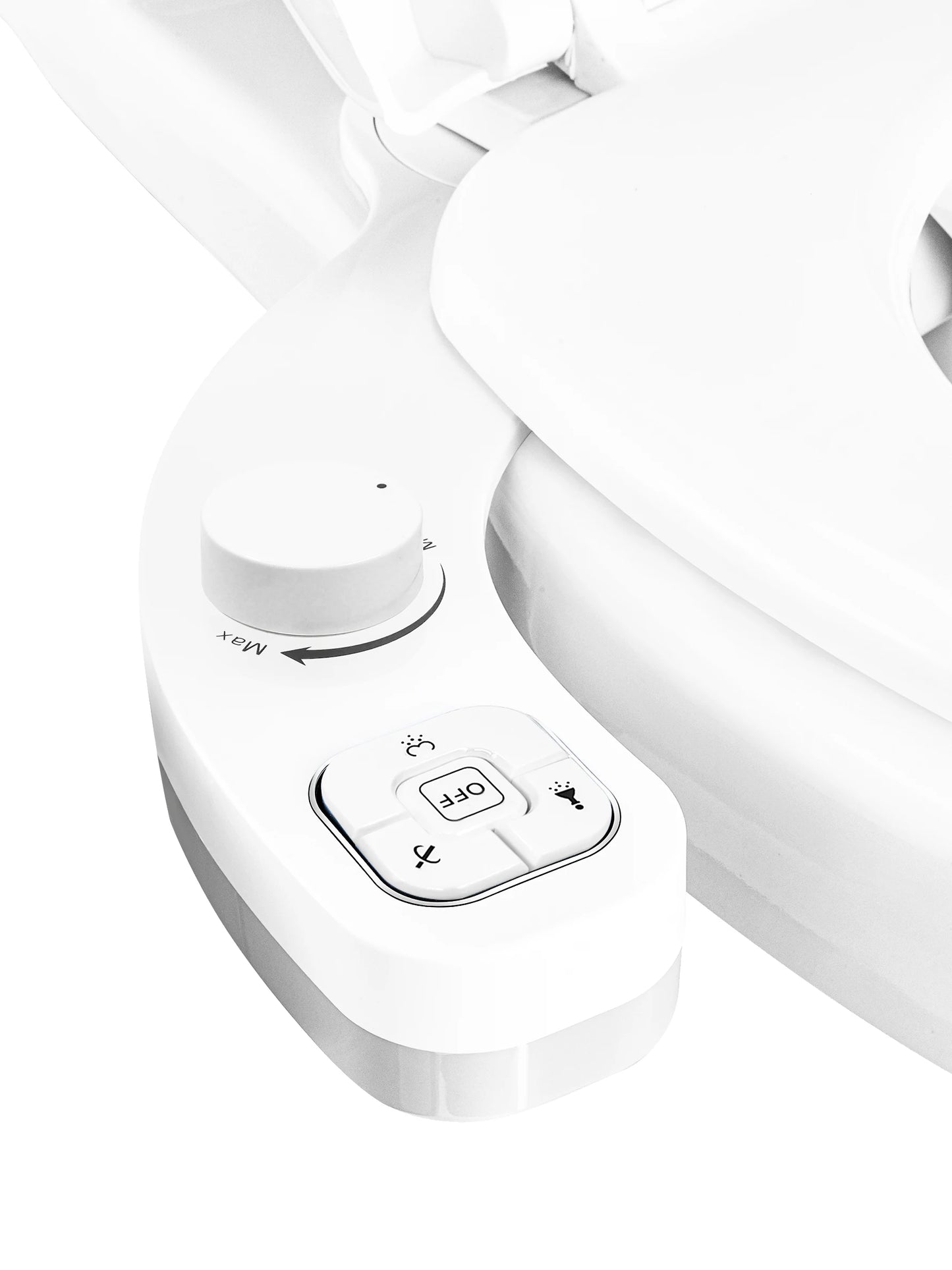 Non-Electric Home Bidet - Self Cleaning Dual Nozzle (Frontal and Rear Wash) Water Bidet Toilet Seat Attachment and Adjustable Water Pressure