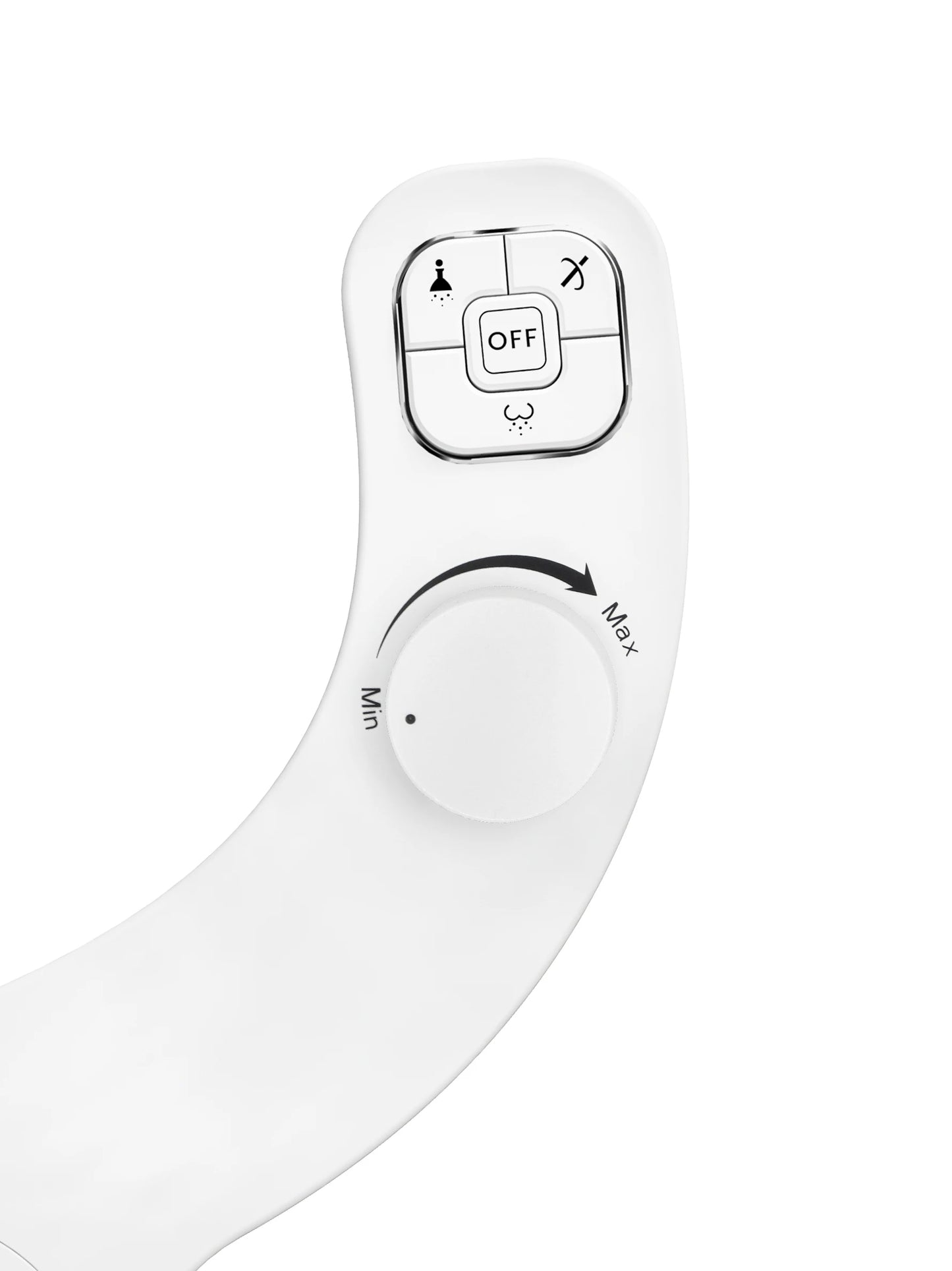 Non-Electric Home Bidet - Self Cleaning Dual Nozzle (Frontal and Rear Wash) Water Bidet Toilet Seat Attachment and Adjustable Water Pressure
