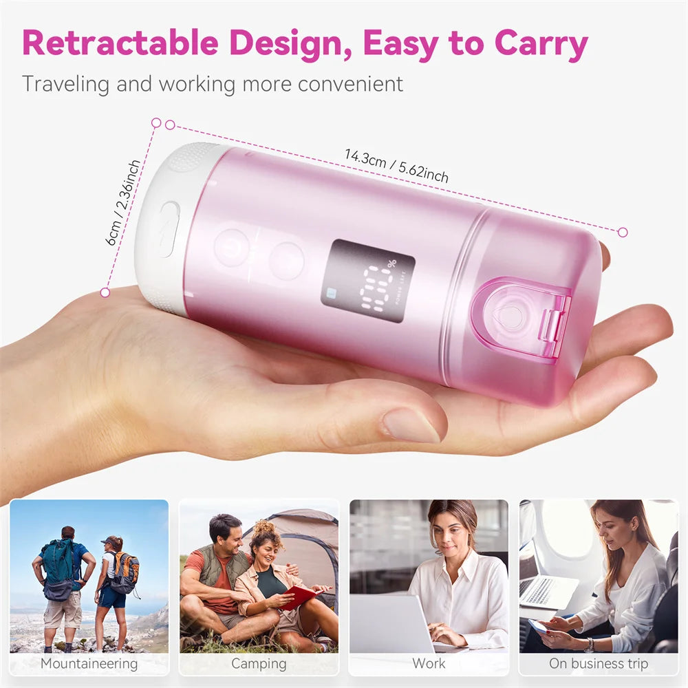 Rechargeable Portable Electric Travel Bidet for Women – Handheld Personal Hygiene Sprayer for muslims, Postpartum Recovery, Gentle Cleaning & Hemorrhoid Relief