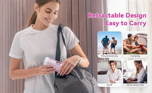 Rechargeable Portable Electric Travel Bidet for Women – Handheld Personal Hygiene Sprayer for muslims, Postpartum Recovery, Gentle Cleaning & Hemorrhoid Relief